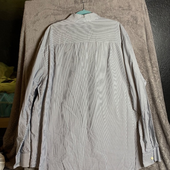 Izod blue & white collared button down shirt size 2XLT - in new condition - Picture 2 of 8